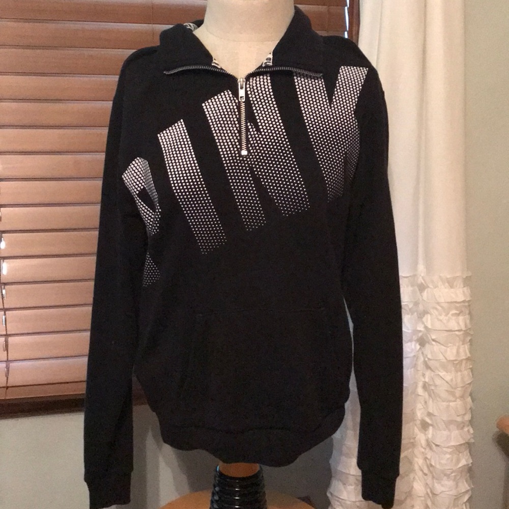 Victoria’s Secret black quarter-zip